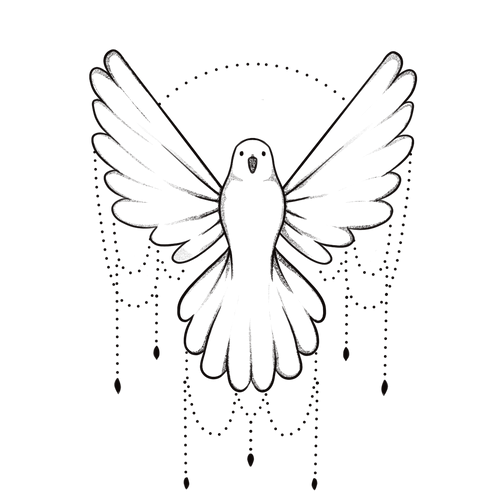 Tatuaggio Colomba