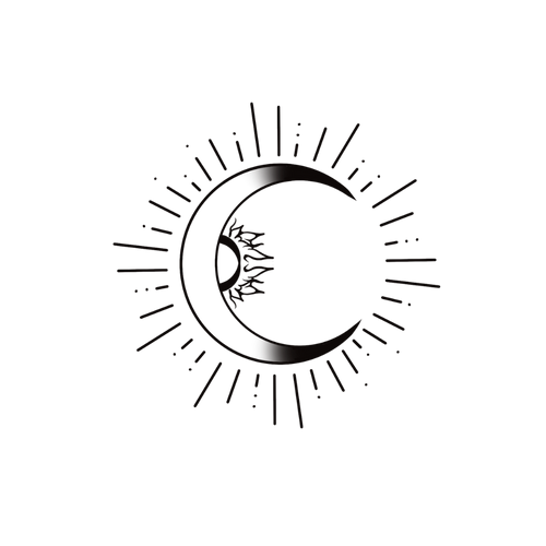 Tatuaggio Sole Luna