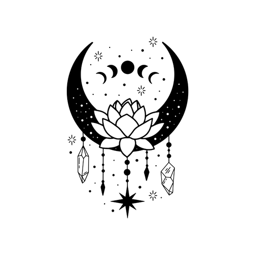Luna di Loto Cristallino