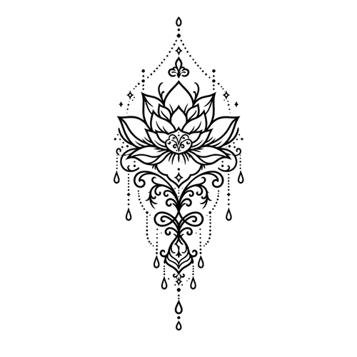 Mandala sacro del loto