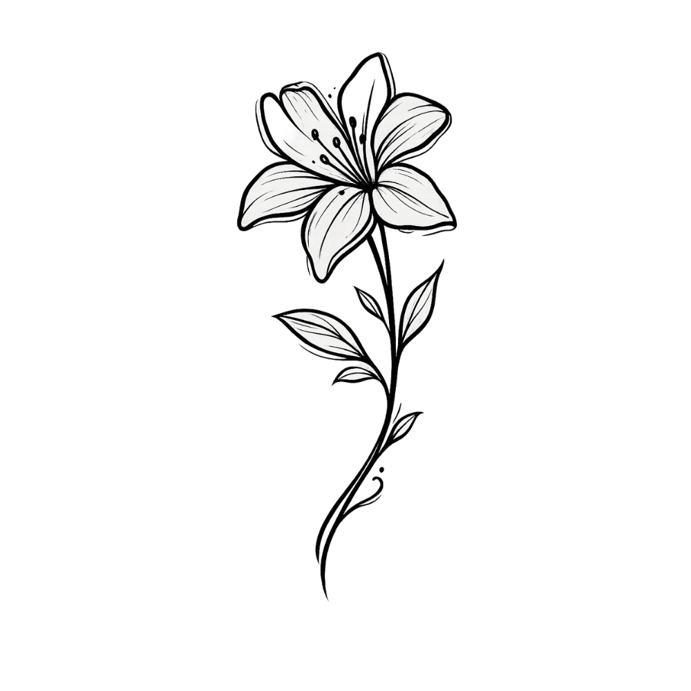 Giglio minimalista