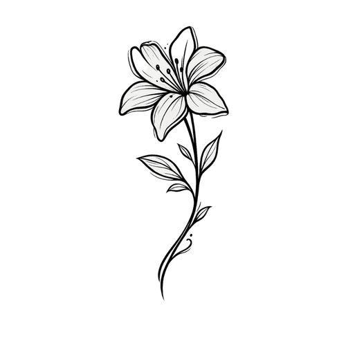 Giglio minimalista