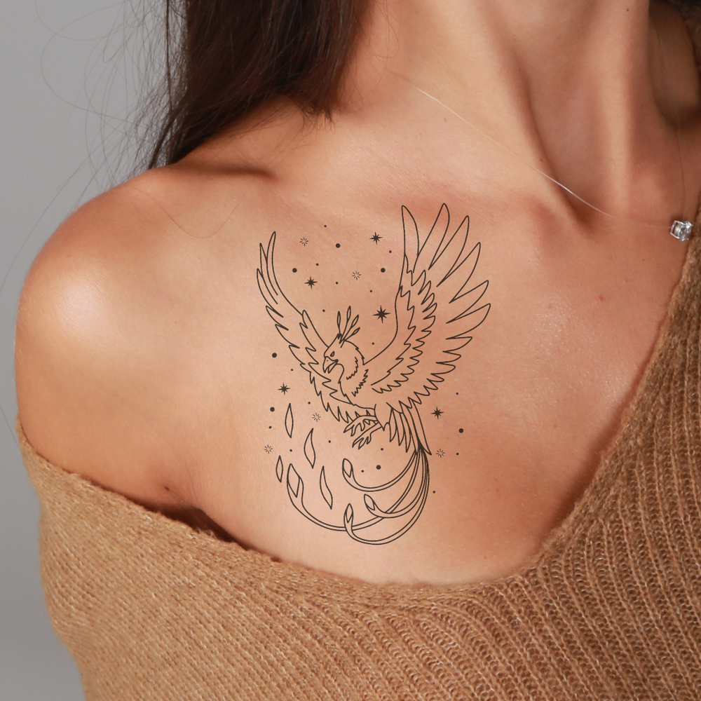 Tatuaggio Fenice