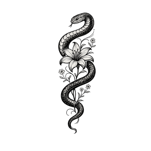 Serpente fiore