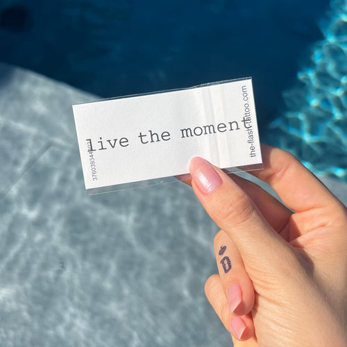 Vivere il momento