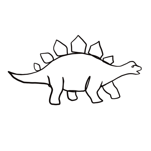 Dinosauro minimalista