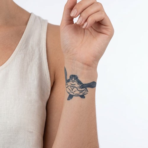 Tatuaggio con tartaruga