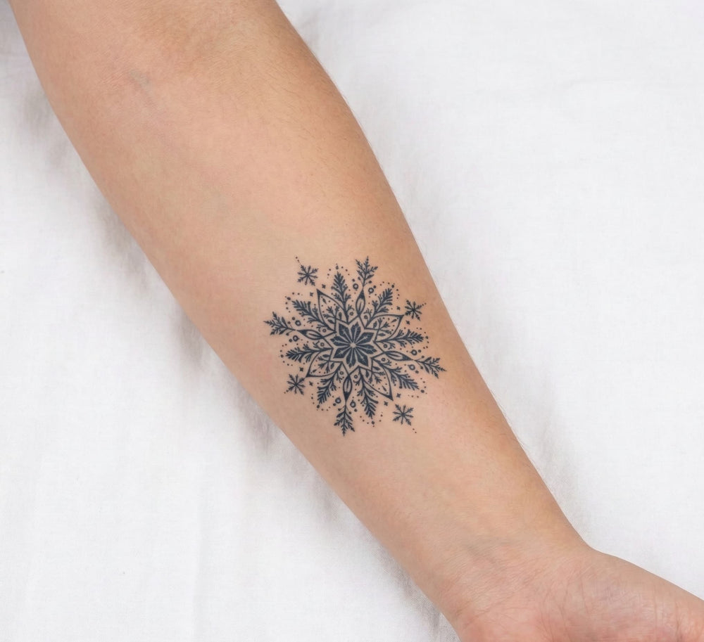 Mandala fiocco di neve
