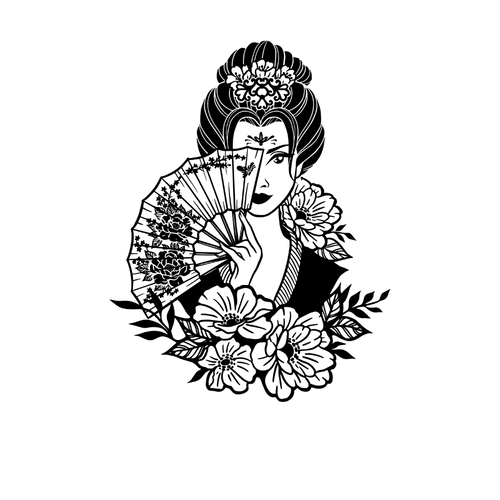 Ventaglio di geisha